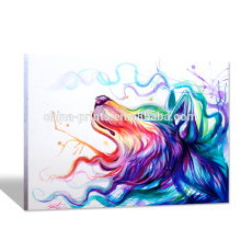 Abstract Watercolor Canvas Art/Fox Animal Canvas Prints/Modern Home Decoration Product